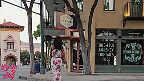 ebony babe pussy pounded bent over after date by huge bbc