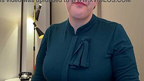 curvy naughty assistant seduces boss bends over for doggystyle cumshot