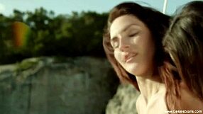 what draws kissing lesbians back together for toy-filled milf passion?