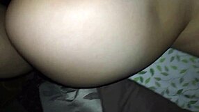 Sexy petite blonde bent over POV for deep doggystyle pussy fuck