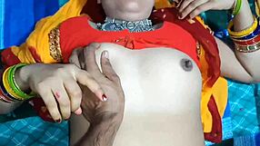 i catch my married bahu in bedroom for dirty talk chudai with sasur's hard cock close up