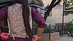 ebony babe pussy pounded bent over after date by huge bbc