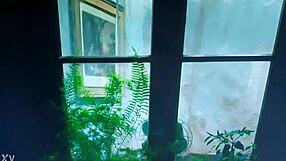 roommate lesbian play gets hairy with honey in dorm