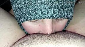 i give my neighbor top oral on her welcoming spot