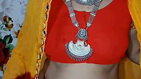 i catch my married bahu in bedroom for dirty talk chudai with sasur's hard cock close up