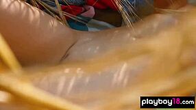 Big Boobed Blonde Canadian Milf Jenessa Dawn Poses Naked Outdoors