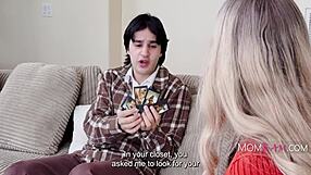 Stepson Blackmails Step Mom Anna Kolba Dirty Secrets Cash Fuck