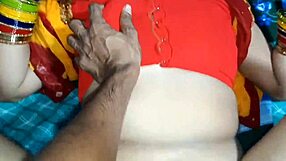 i catch my married bahu in bedroom for dirty talk chudai with sasur's hard cock close up