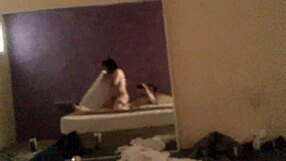 he checked into hotel with his busty mexican lover nalgona booty bouncing