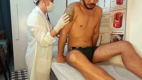 Nurse's Gaze Sparks Unforgettable Erection Tease