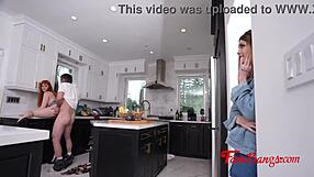 caught my ex boss pregnant milf mother in law and teen double breeding them hard for revenge