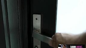 cory chase bends for stepmom anal under christmas tree with luke longly