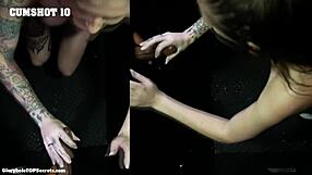 Deeper Gloryhole Thrusts to Cum Swallow