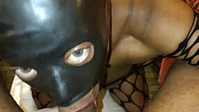 Stormy the sexy gilf slurps dick like hungry slut granny