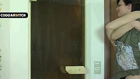 friends chubby mom caught shower bent over fucked swallows cum