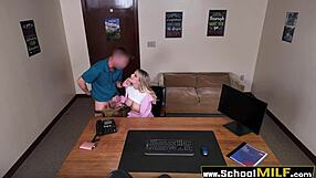 horny big tits blonde milf pov deepthroats then rough fucks perverted principal