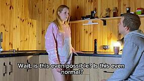 Amateur Wife Cheats with Husband's Best Friend Creampie in Her Pussy!