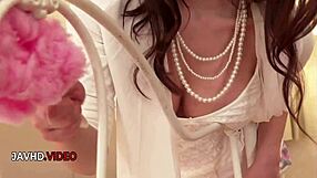 ayumi shinoda's massive tits wrap cock for creamy hardcore finish