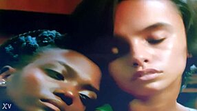 roommate lesbian play gets hairy with honey in dorm