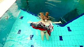 Wanna dive underwater with hot 18+ teen marketa's petite tits in bikini?