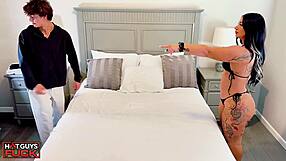 hey genz jock pounds that monster freshman ass hard