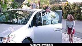Familydirty Cute Teen Ellie Eilish Seduces Step Dad Monster Cock New Car Ride