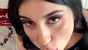 18yo petite latina with big ass auditions for anal casting pov takes huge cock deep in ass creampie