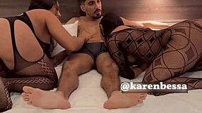 i felt her juicy pussy clench as big bambu fucked my friend while hubby filmed