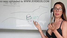 squirt lesson reveals g-spot secrets with fingering and licking tips