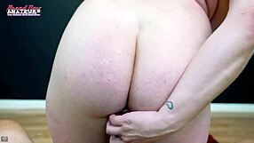 bewitching blonde gwen deepthroats for halloween cum facial swallow