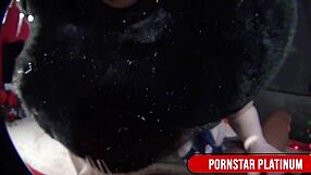 Leya Falcon Gurgles Slink Andrews Creamy Jizz After Intense Fuck