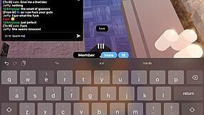 Taking that fat bbc monster stretched me wide in roblox condo game