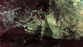 dark lantern uncovers hairy retro pussies and natural tits!