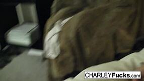 Charley Delights in Naughty Threesome with Blowjobs and Pussy Play