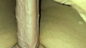 blondeliberal trembles in ecstasy with her huge cocked lover's thrusts