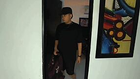 Furious stepmom dominates daring stepson's ass with rough hardcore sex