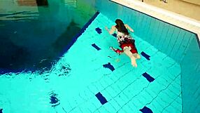 Wanna dive underwater with hot 18+ teen marketa's petite tits in bikini?