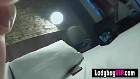 he craved tight pigtailed asian ladyboy ass for rough bareback pounding