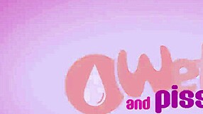 Close-up tattooed babe heels on licks wet pussy toys dildo masturbation