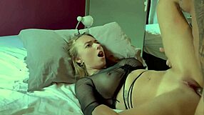 brazilian blonde neighbor screams orgasming from bareback big ass anal cum