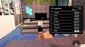 Taking that fat bbc monster stretched me wide in roblox condo game