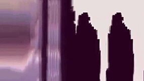 naejae gets SO wet stroking hard shower water on big ebony ass and tits 🚿💦