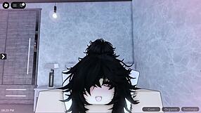 Plump friend's fat ass bent over takes monster cock doggystyle pounding wildly