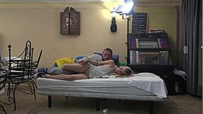 euro babes with legs wide open get muff dived and fucked missionary by pornstars