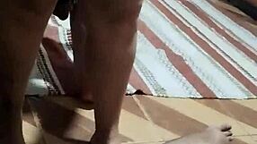 friends at home turn playful creampie fun into steamy vaginal action