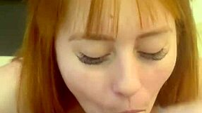 Redhead Neighbor Gifts Tight Pussy Small Cock Birthday Fuck