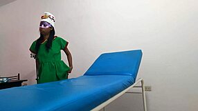 i wait dressed as goblin woman for boyfriend sex in parlor