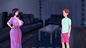 mommy spreads legs begs for deep pounding creampie breeding taboo fuck frenzy