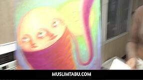 arab teen stepsis dania vegax teases stepbro leaving him blue-balled