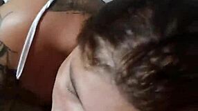 friends at home turn playful creampie fun into steamy vaginal action